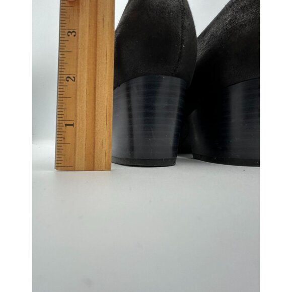 Yuu Womens Razzy  Black Ankle Boots 10M Buckle Comfort - Picture 5 of 8